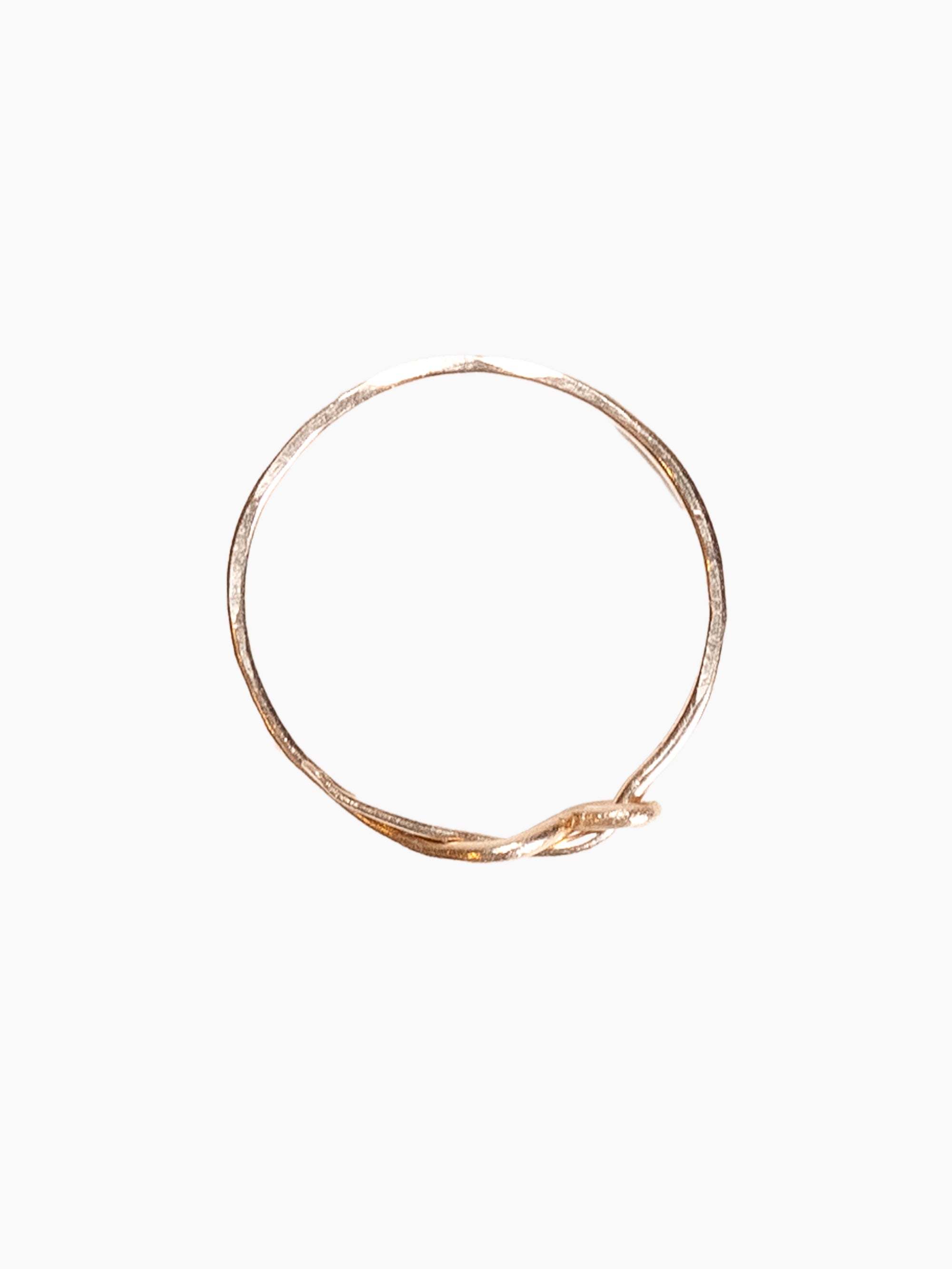 Thin 14K Knot Ring