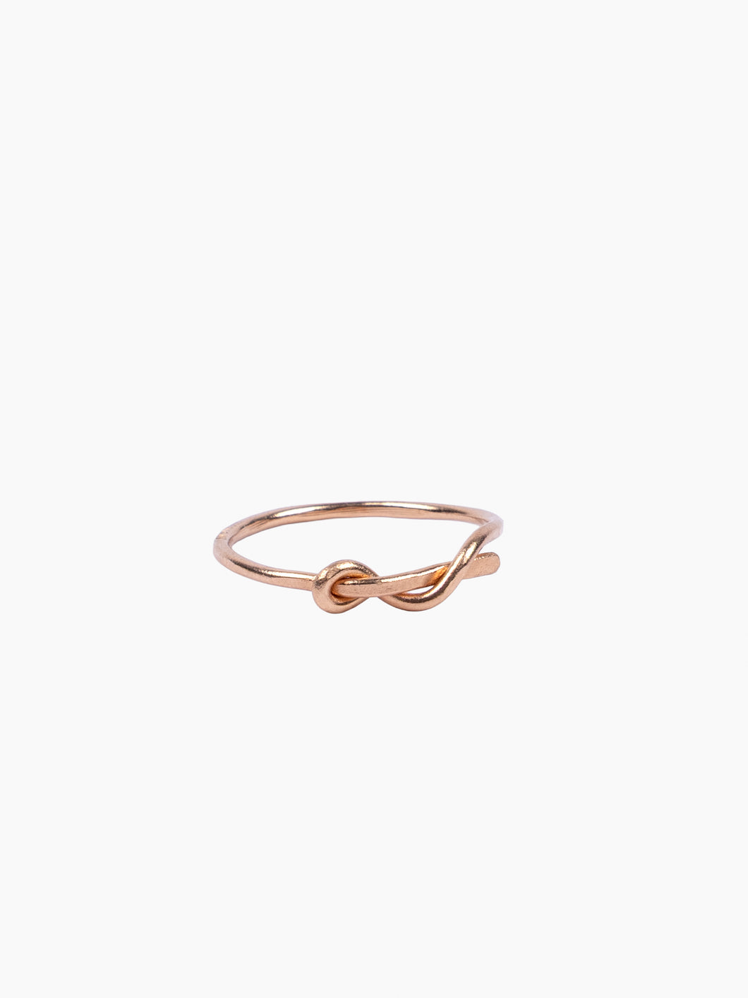 Thick 14K Knot Ring