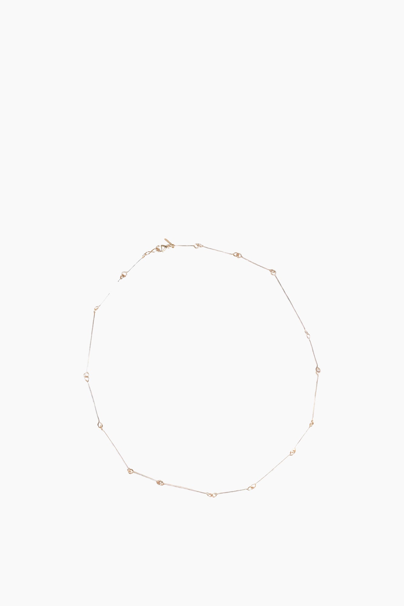 14K Bone Chain Necklace | 18"