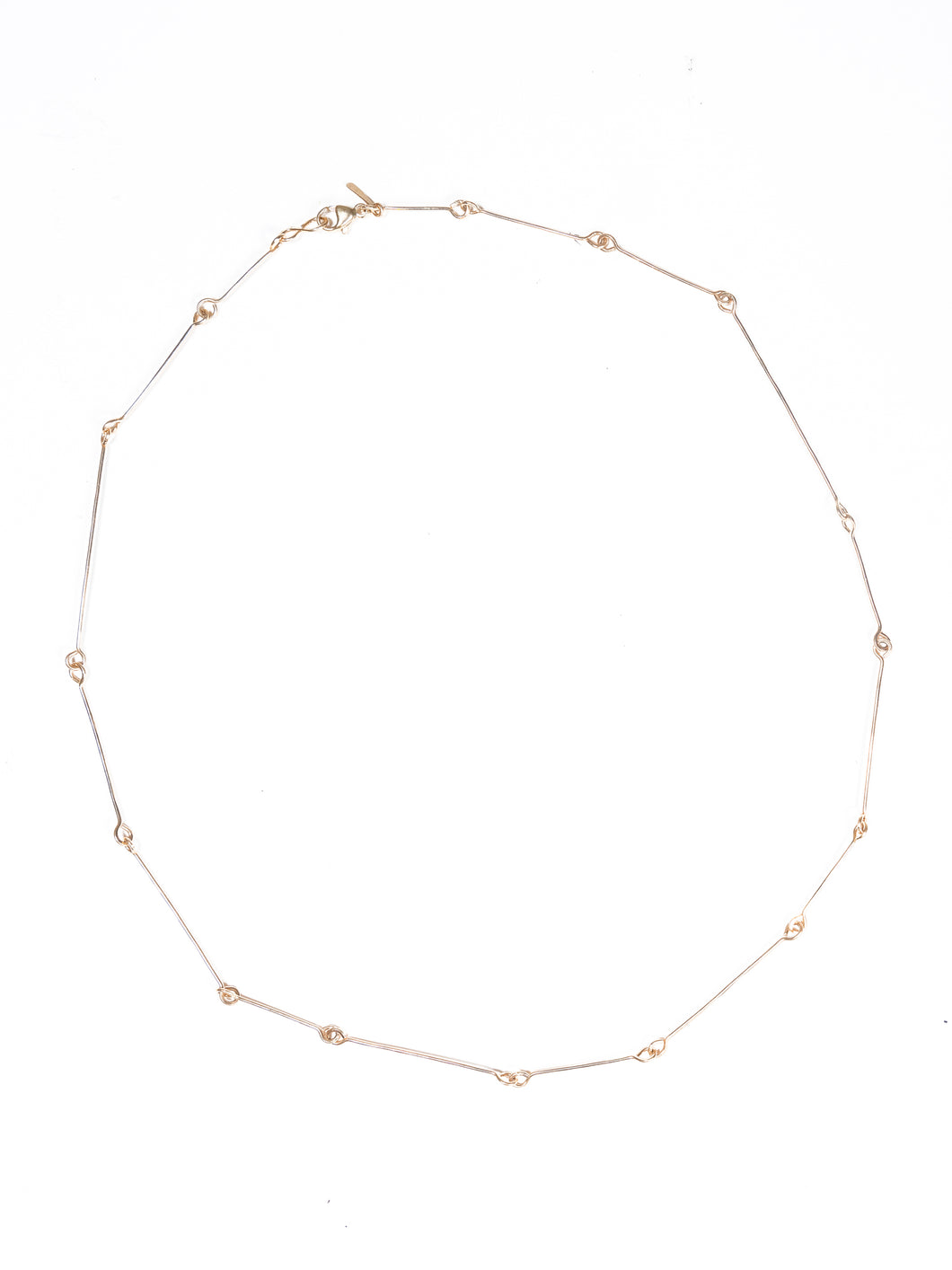 14K Bone Chain Necklace | 18