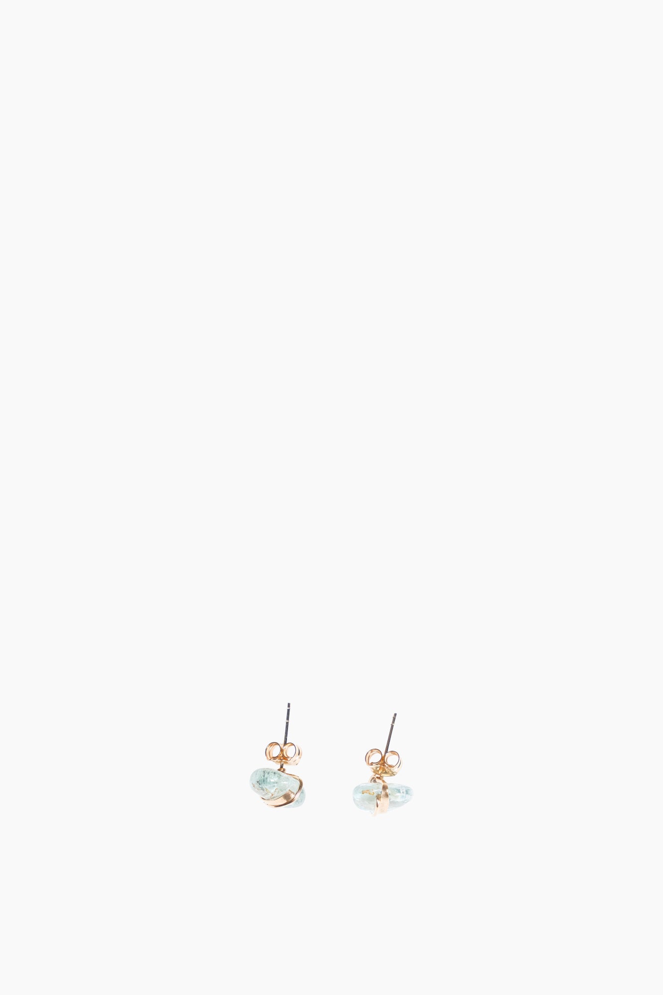 Aquamarine Studs