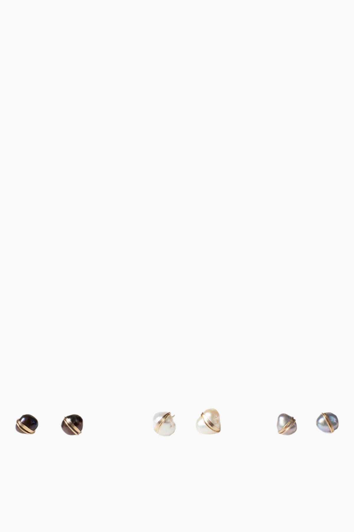 Baroque Pearl Studs
