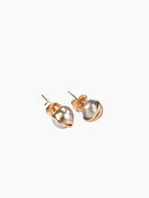 Load image into Gallery viewer, Baroque Pearl Studs in Silver
