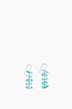 Turquoise Cascade Drop Earrings