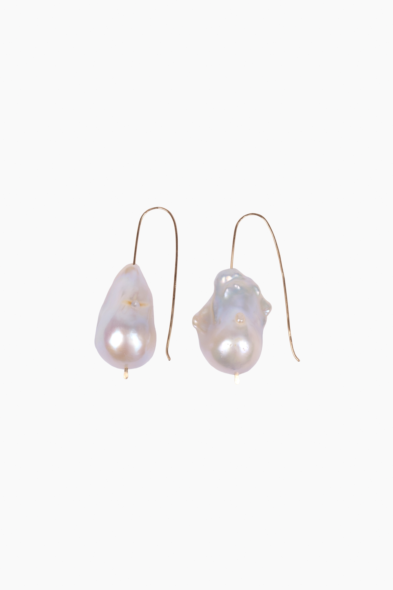 Giant Baroque Pearl Drop Earrings