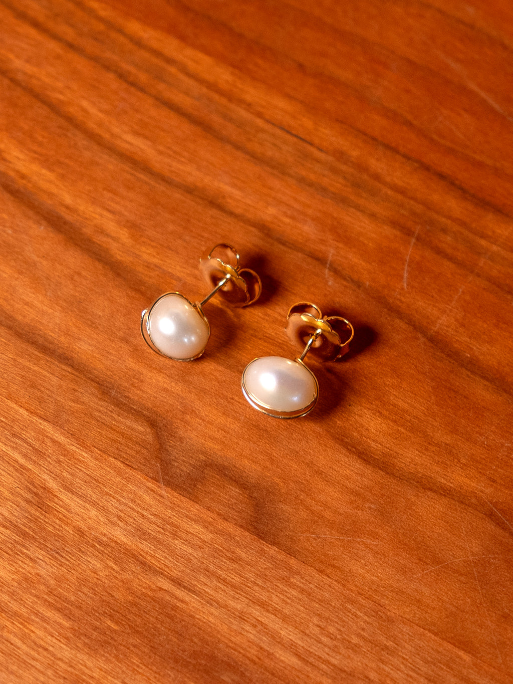 Grande Baroque Pearl Studs