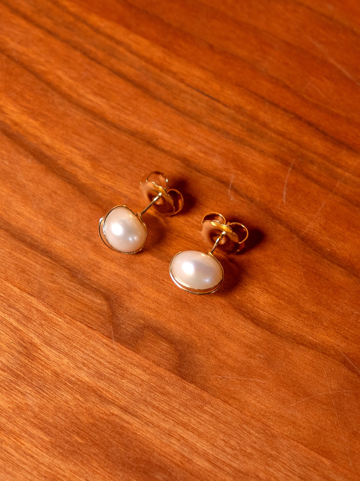 Grande Baroque Pearl Studs