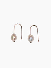 Load image into Gallery viewer, Petite Baroque Pearl Drop Earrings
