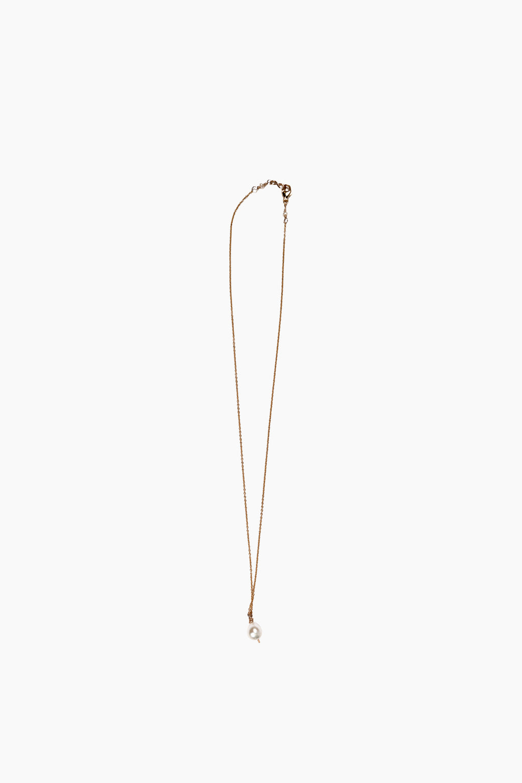 Petite Baroque Pearl Drop Necklace
