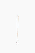 Petite Silver Baroque Pearl Drop Necklace