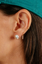 Grande Baroque Pearl Studs