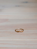 Thick 14K Knot Ring
