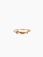 Thin 14K Knot Ring