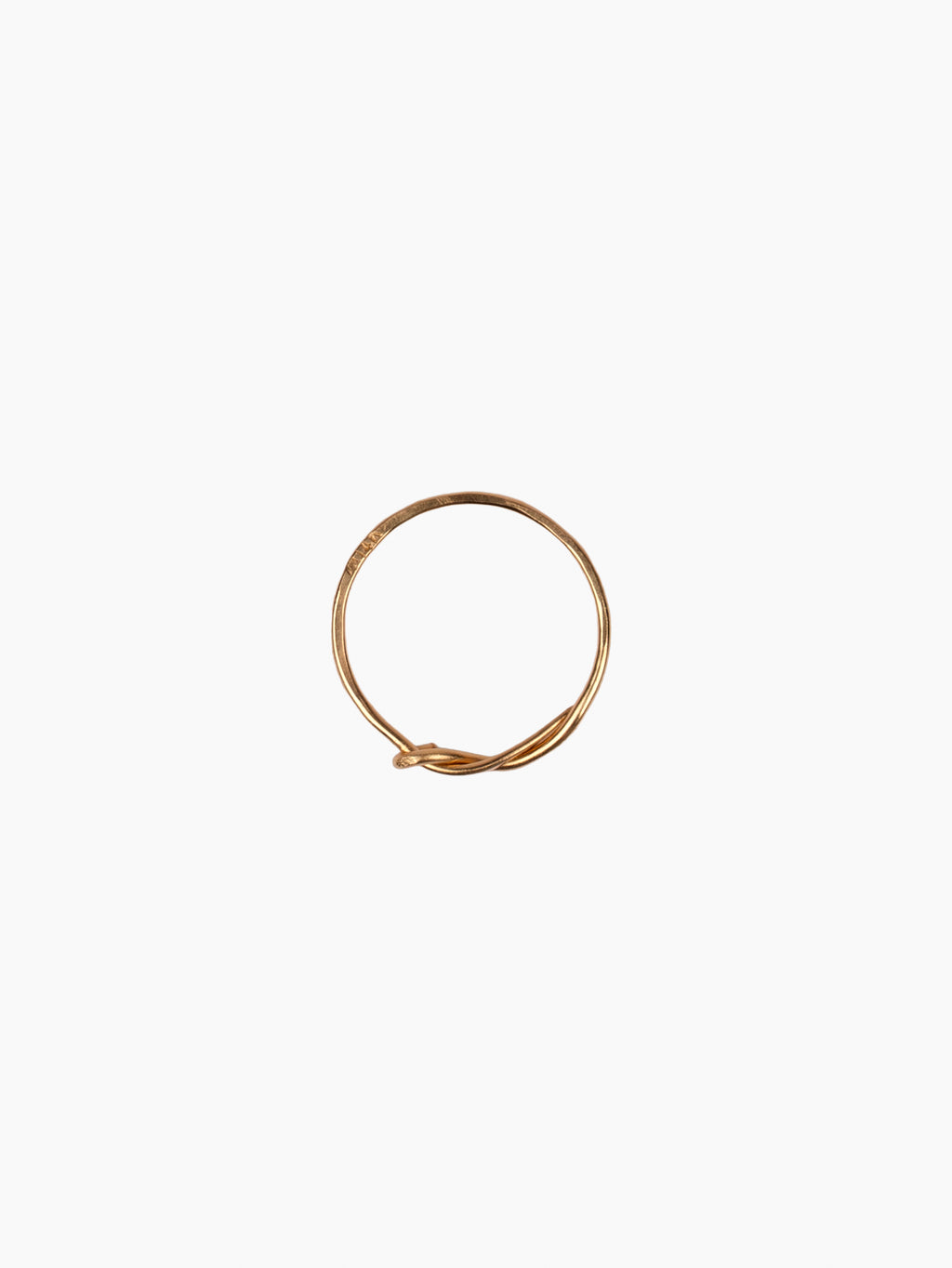 Thin 14K Knot Ring