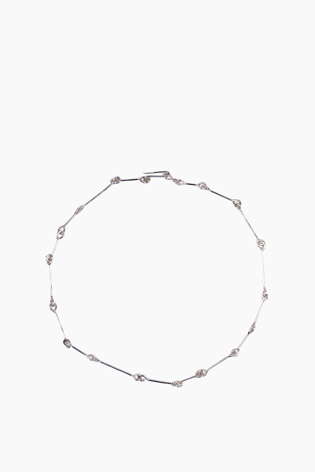 Sterling Bone Chain Necklace