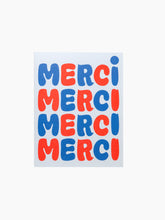 Load image into Gallery viewer, Bubble Merci Notecard
