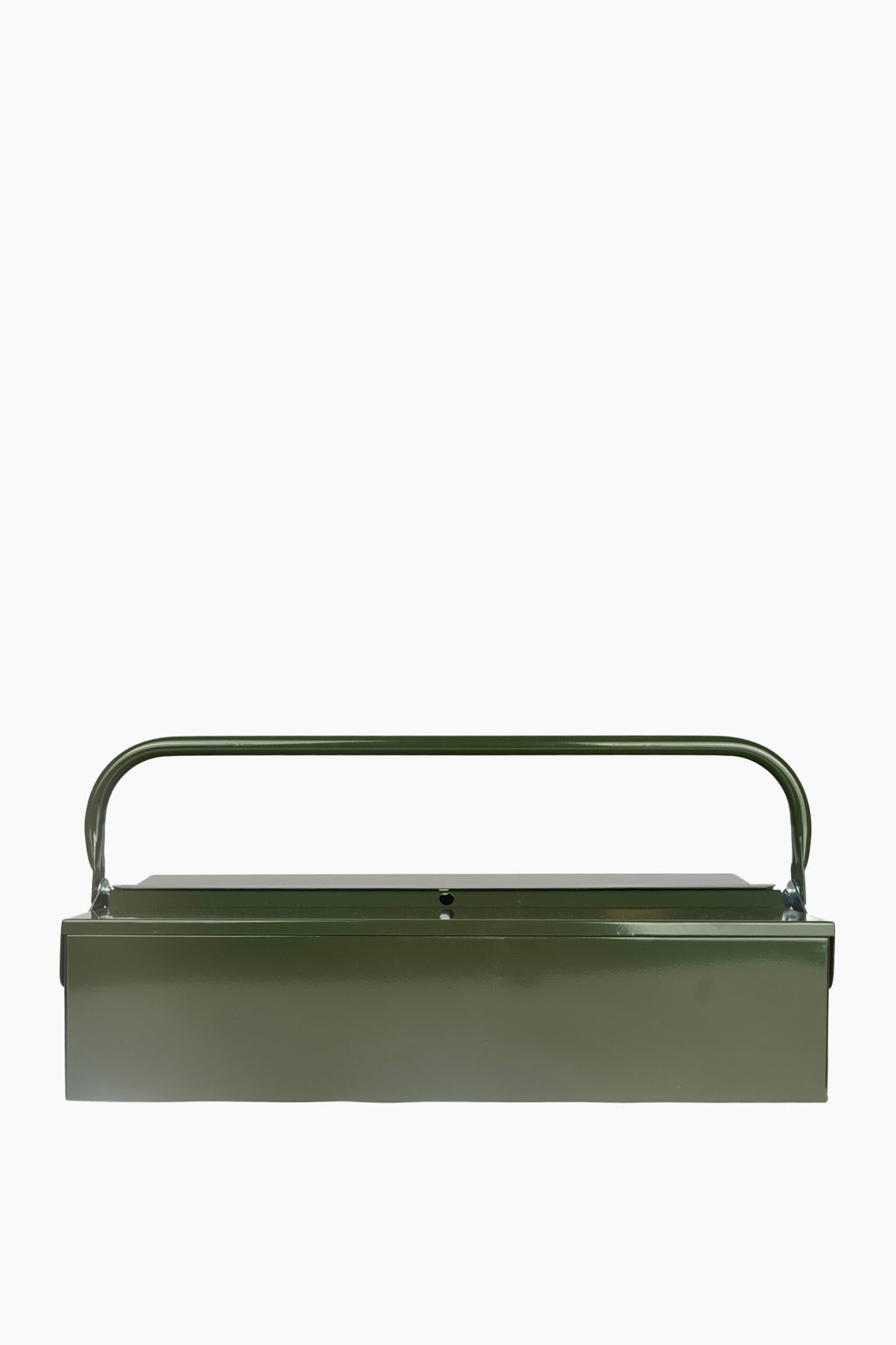Single Layer Tool Box | Glossy Dark Green