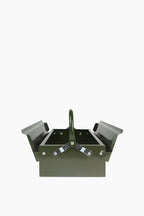 Single Layer Tool Box | Glossy Dark Green