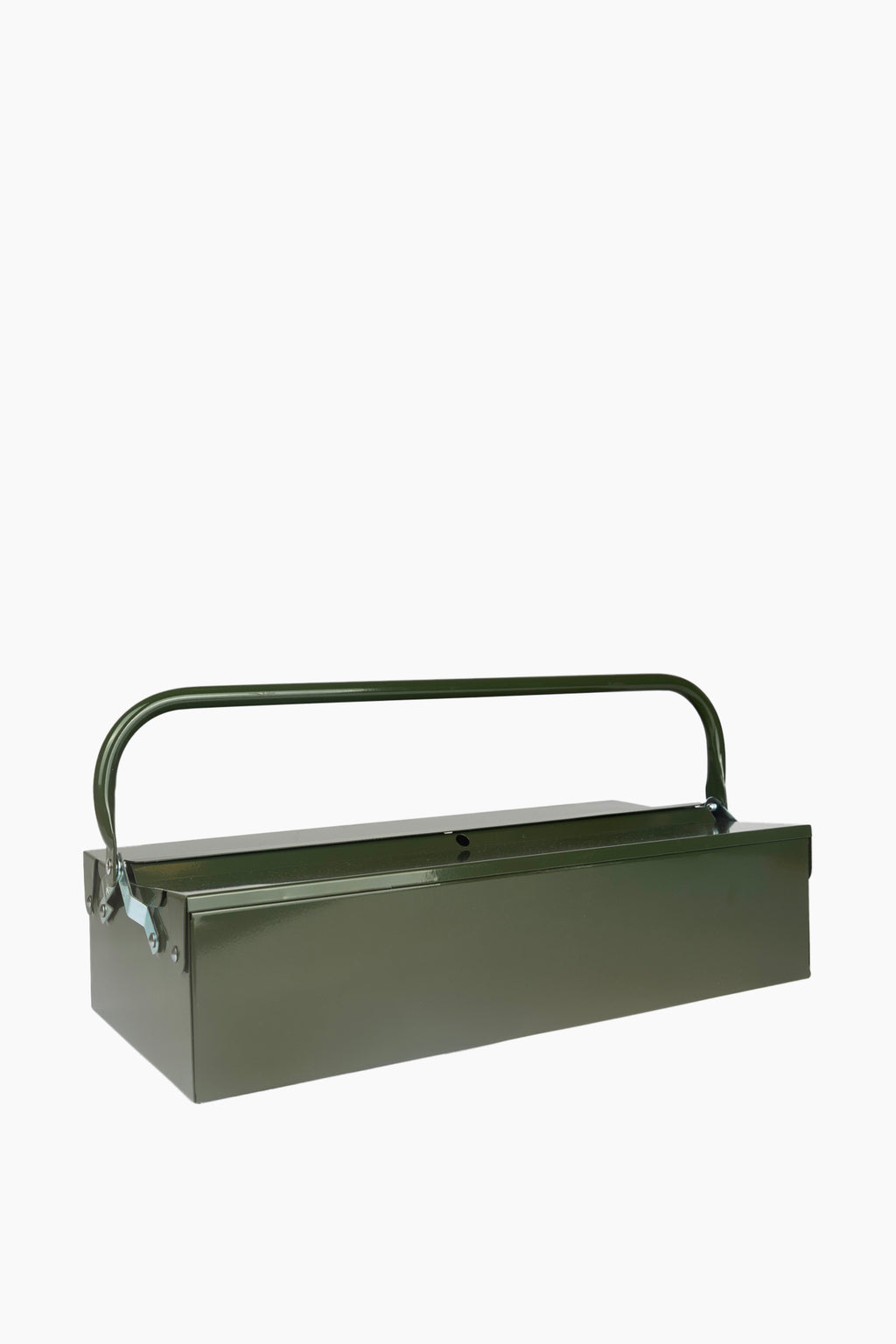 Single Layer Tool Box | Glossy Dark Green