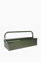 Single Layer Tool Box | Glossy Dark Green