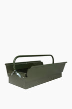 Single Layer Tool Box | Glossy Dark Green