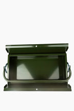 Single Layer Tool Box | Glossy Dark Green