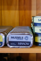 Tinned Mussels in Escabeche