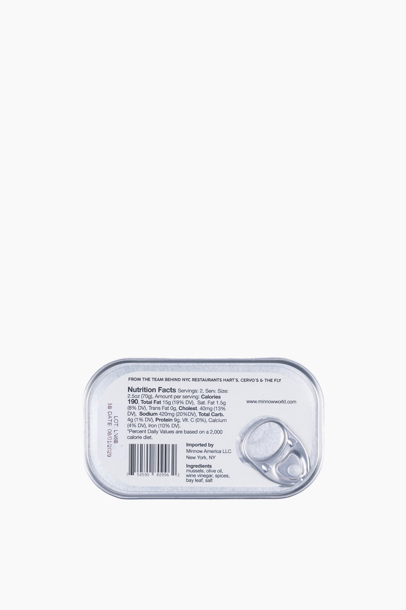 Tinned Mussels in Escabeche