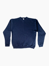 Load image into Gallery viewer, Vintage Navy Blue Crew Sweatshirt
