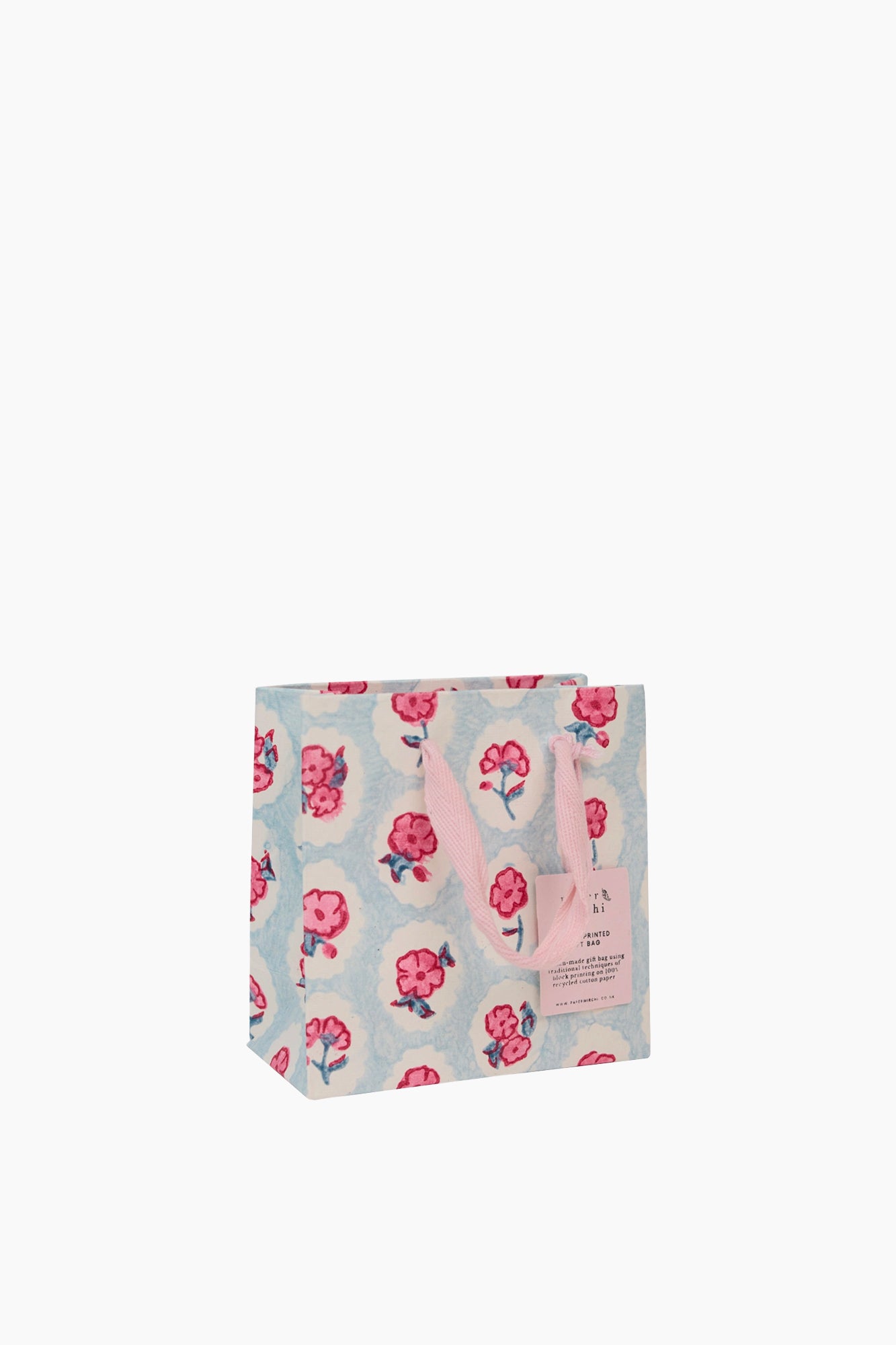 Recycled Cotton Handmade Gift Bag