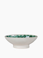Oval Emerald Spirals Soap Dish