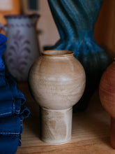Load image into Gallery viewer, Moon Jar Pedestal Vase | Assorted Sizes + Colors
