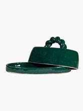 Load image into Gallery viewer, Emerald Corde Butter Dish
