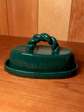 Load image into Gallery viewer, Emerald Corde Butter Dish
