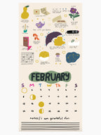 2026 Only Good Things Wall Calendar