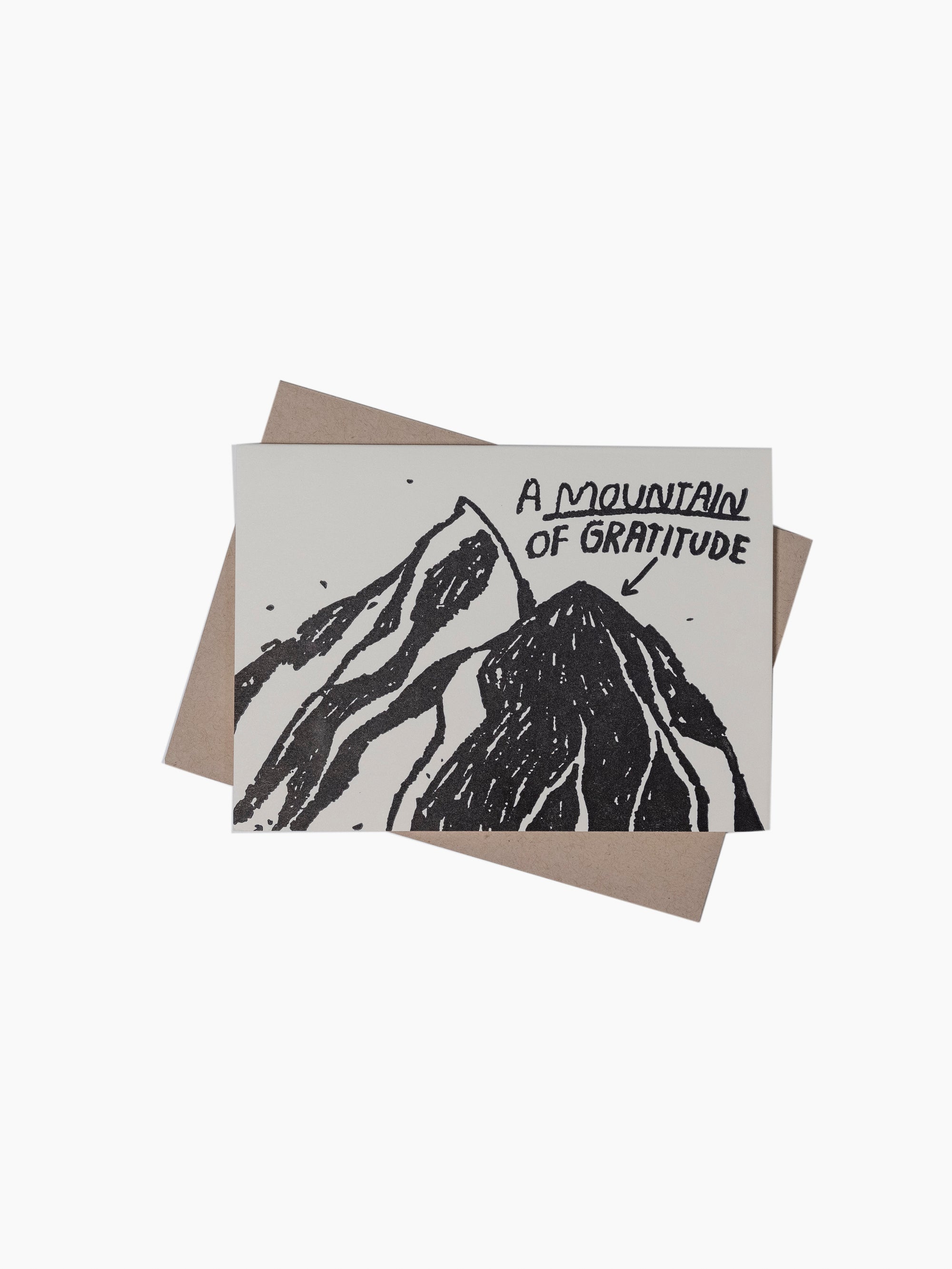 Mountain of Gratitude Card