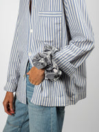 Silver Scrunchie