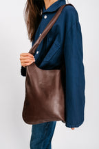 Bordeaux Leather Tote