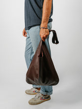 Load image into Gallery viewer, Bordeaux Leather Tote
