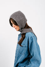 Gray Melange Balaclava