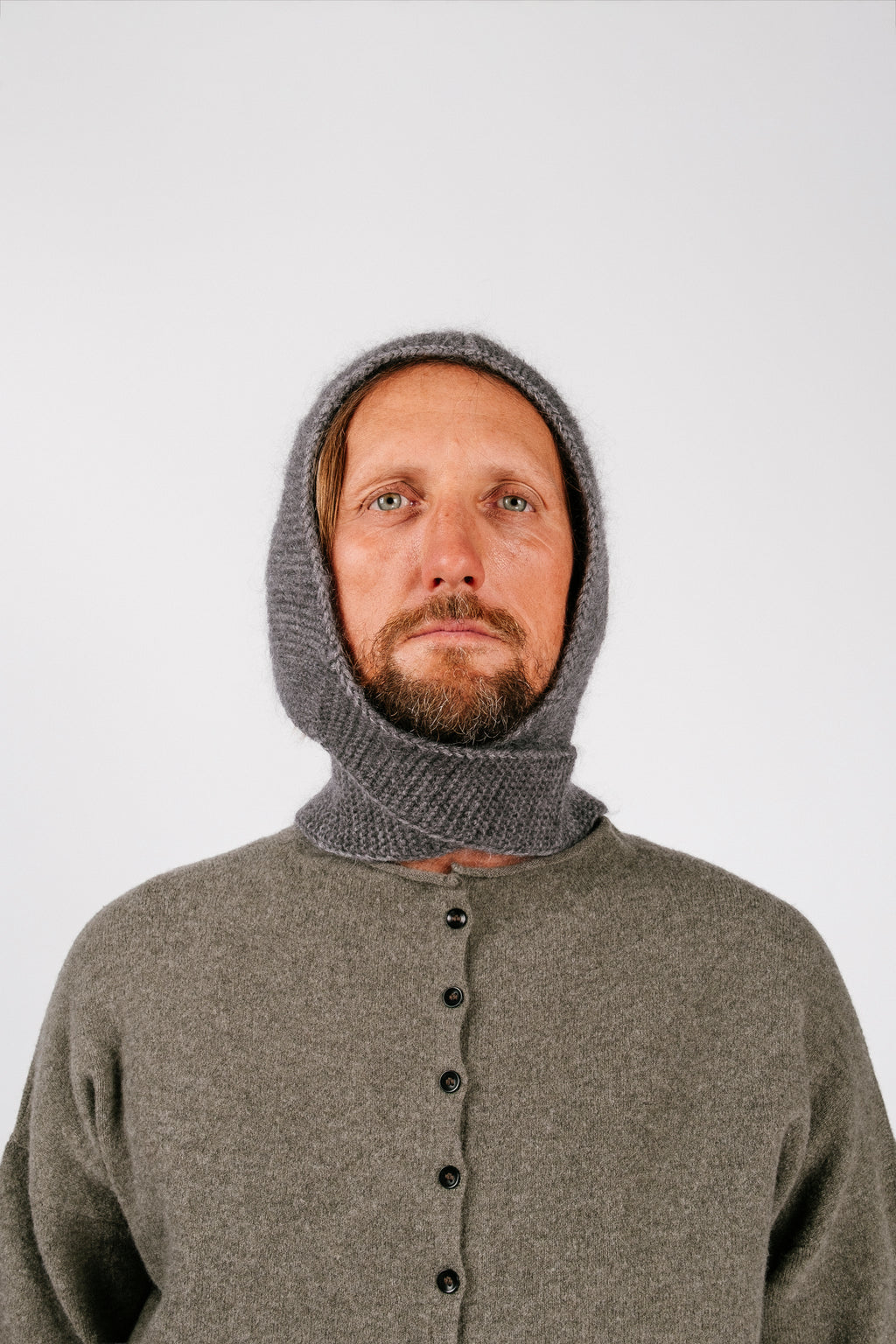 Gray Melange Balaclava