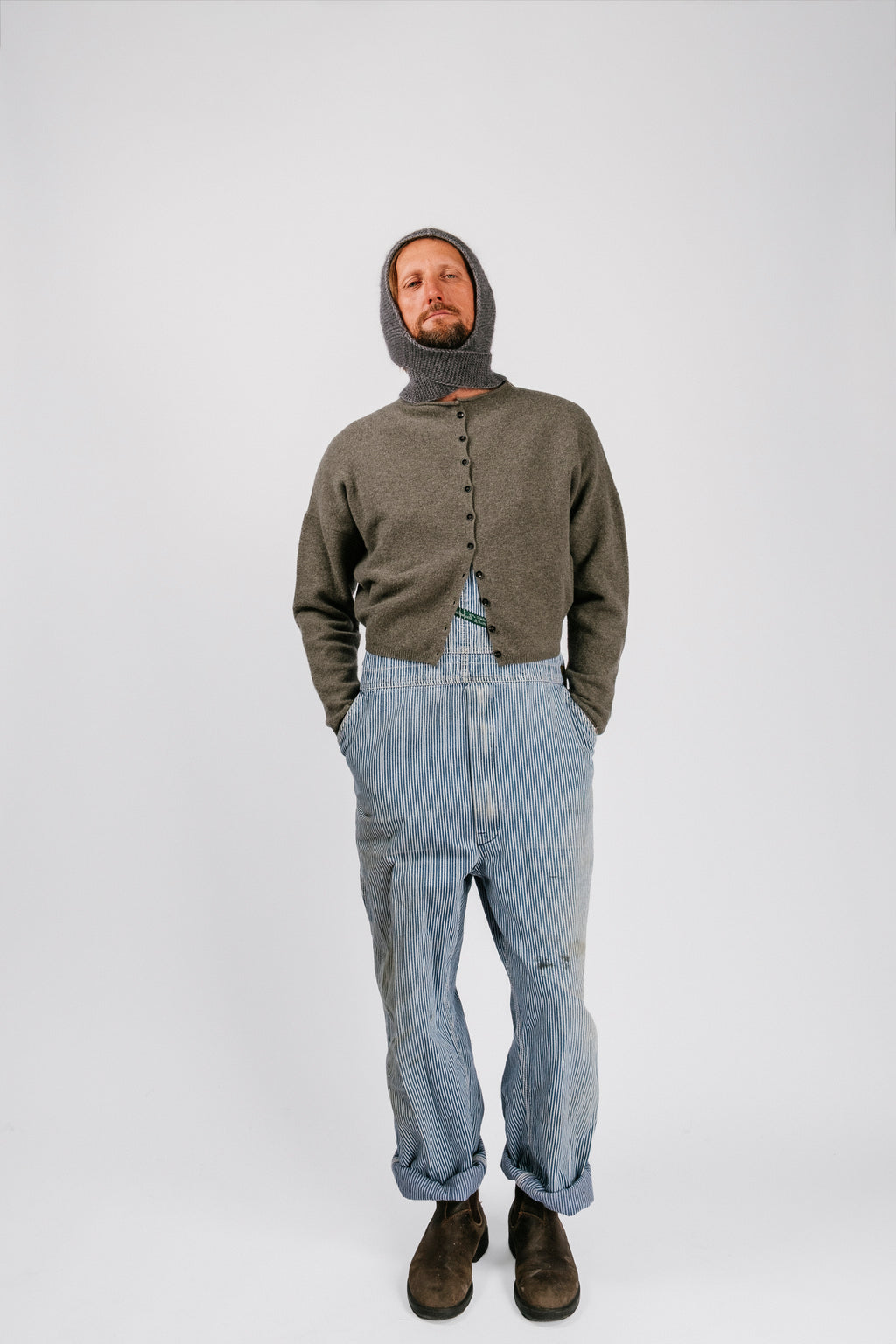 Gray Melange Balaclava