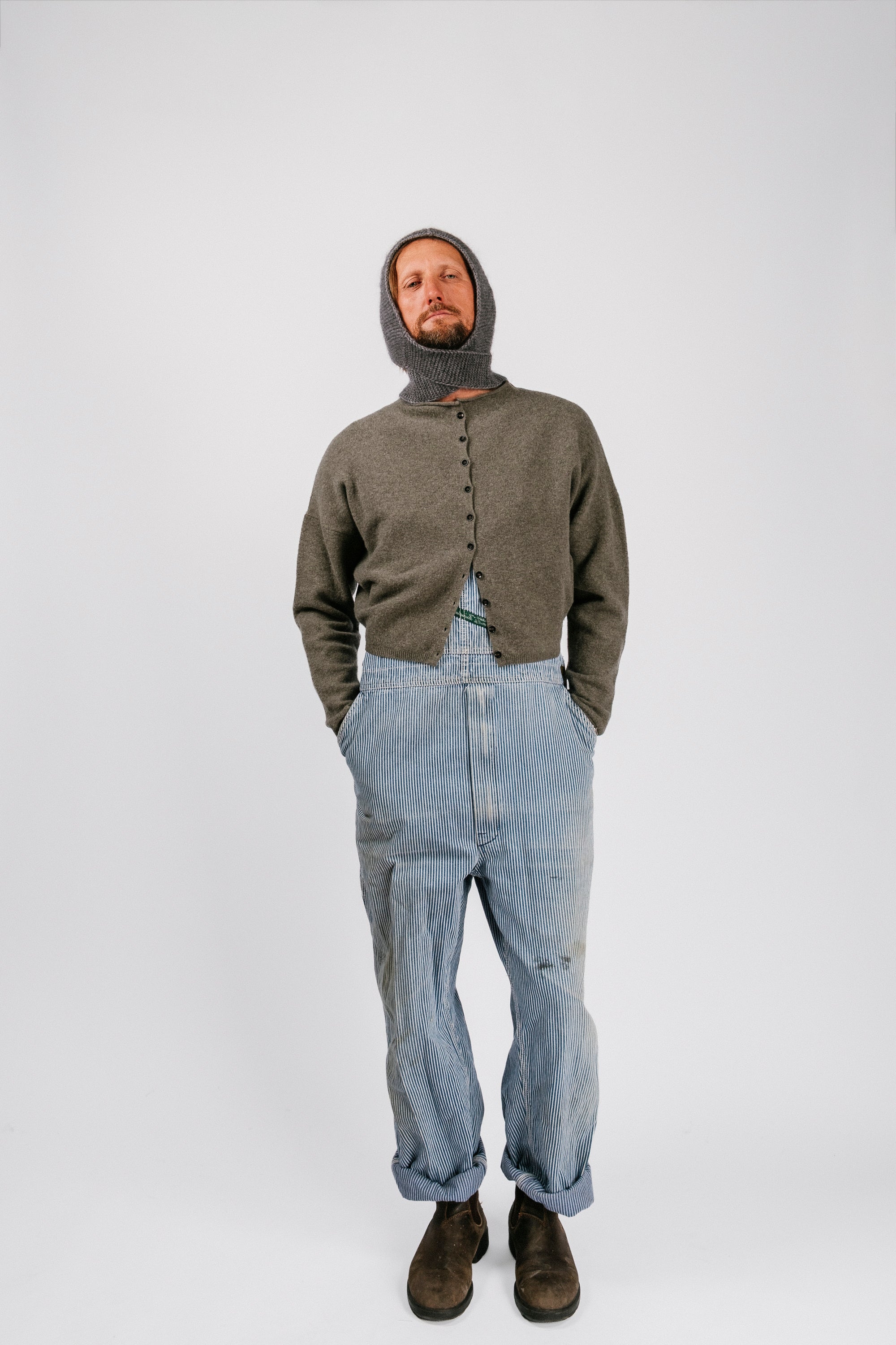 Gray Melange Balaclava