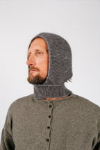 Gray Melange Balaclava