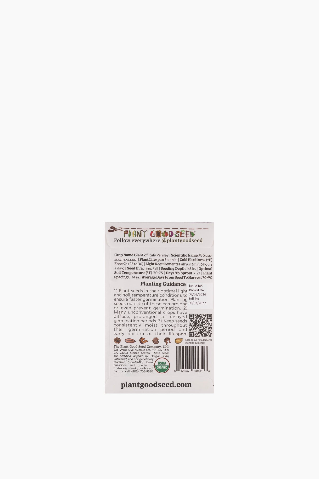 Assorted Herb Seeds