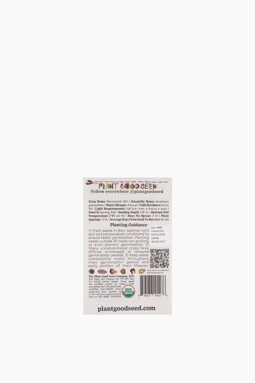 Assorted Herb Seeds
