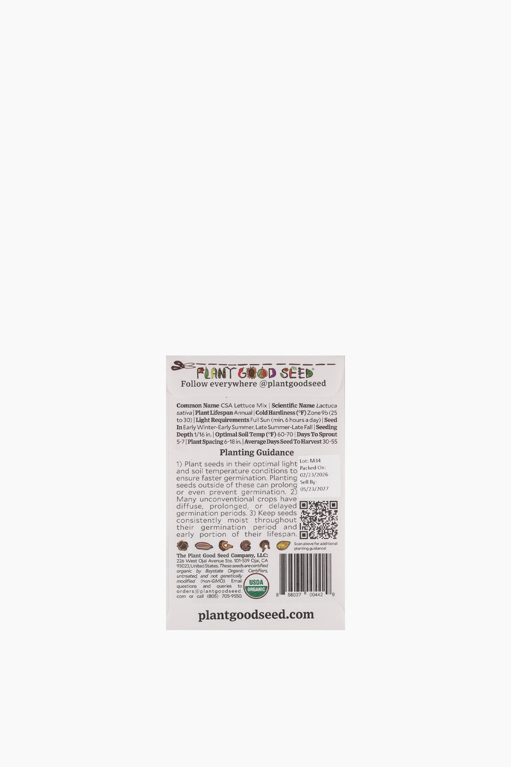Assorted Vegetable Seeds