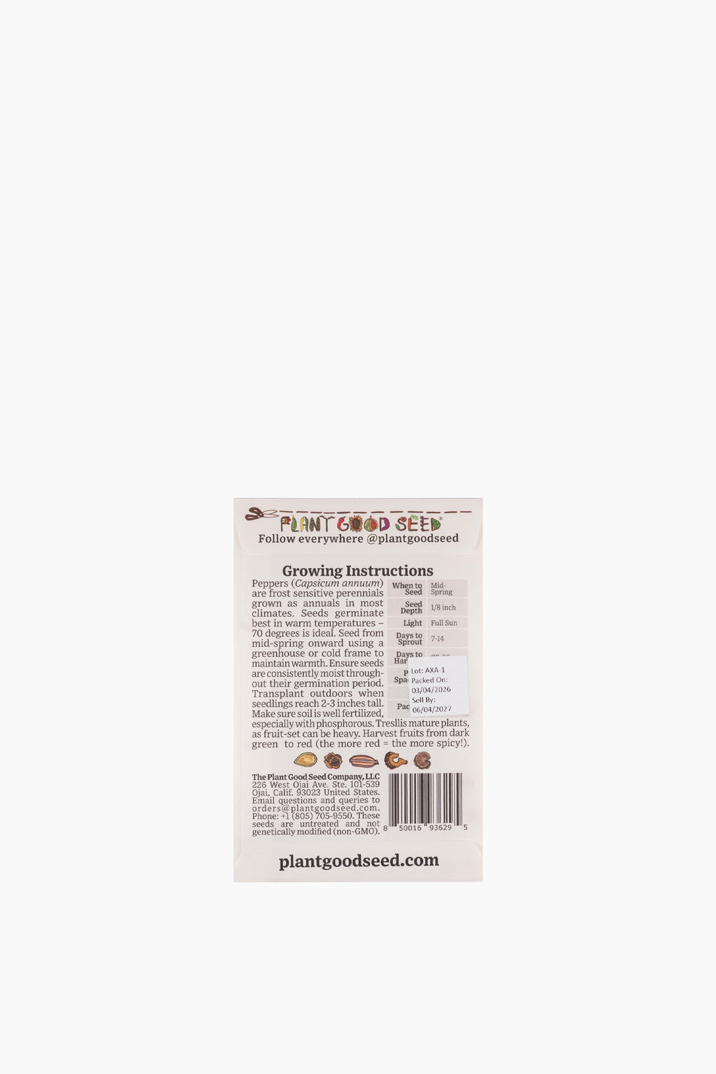 Assorted Vegetable Seeds