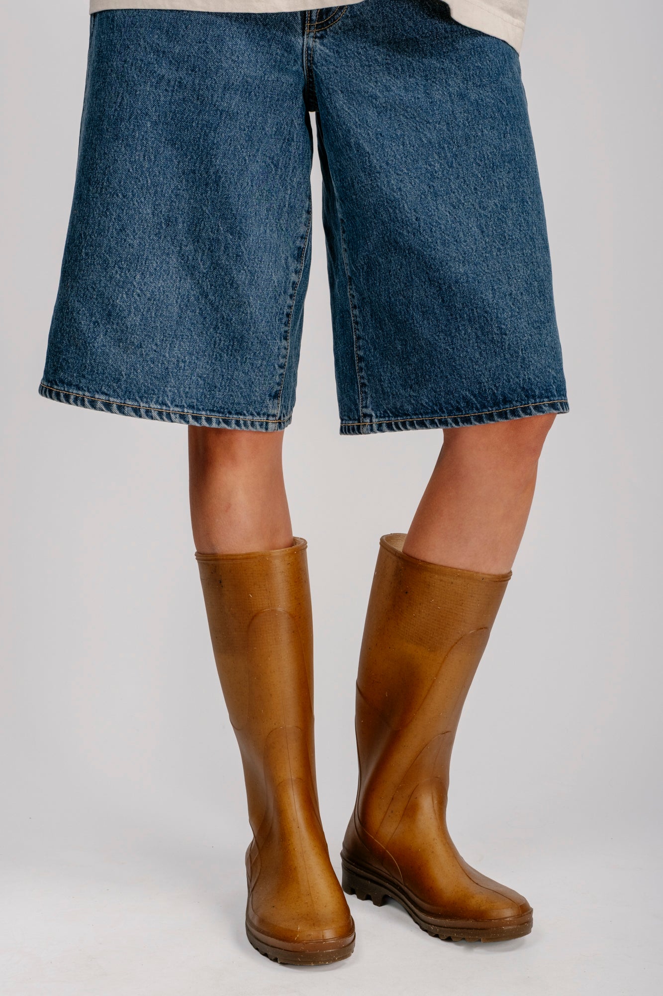 French Recycled Hemp Wellington Boots in Sepia – The Post Supply