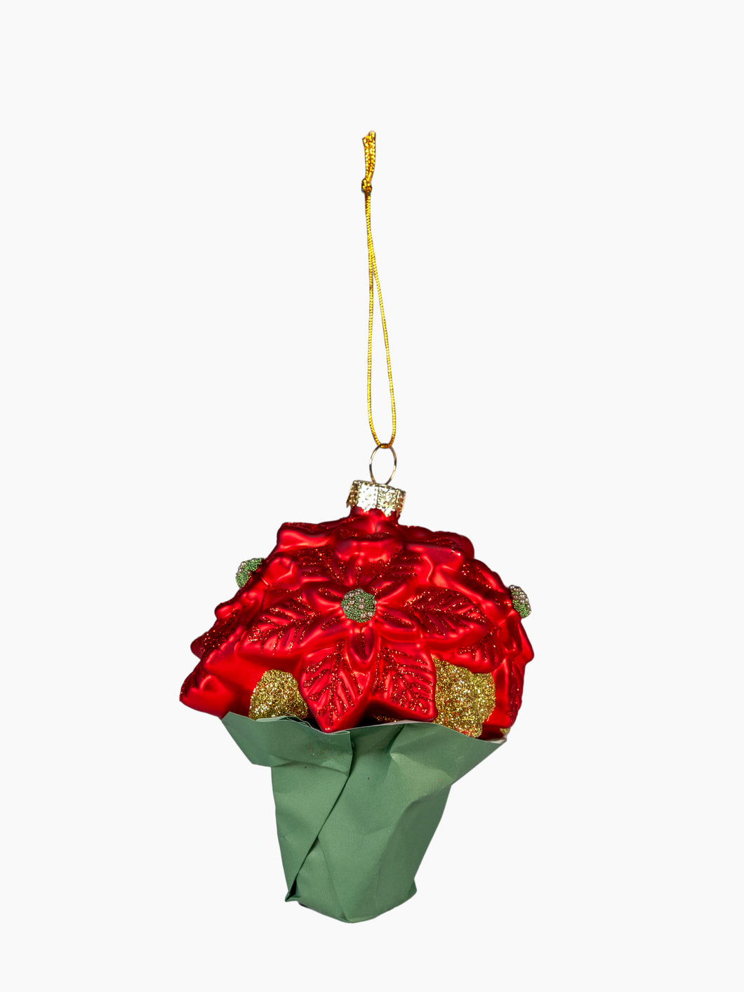 Poinsettia Ornament